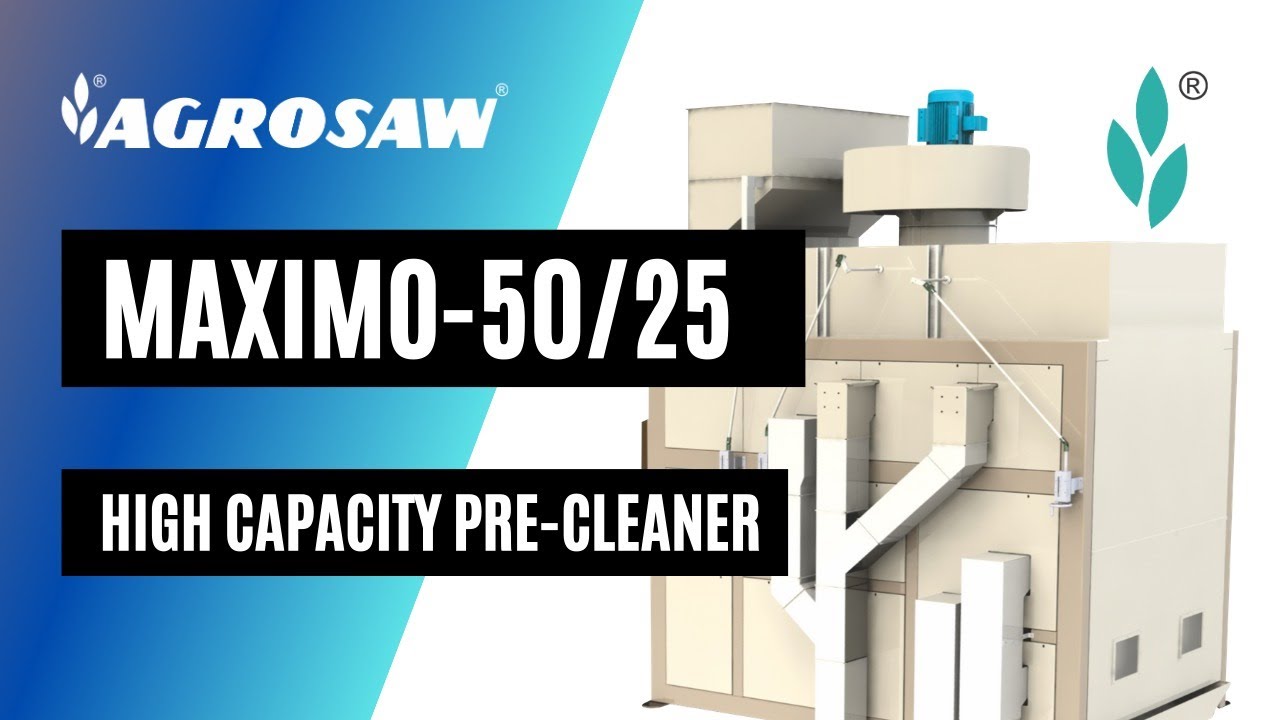 MAXIMO-50 and MAXIMO-25 |  A HIGH CAPACITY PRE-CLEANER