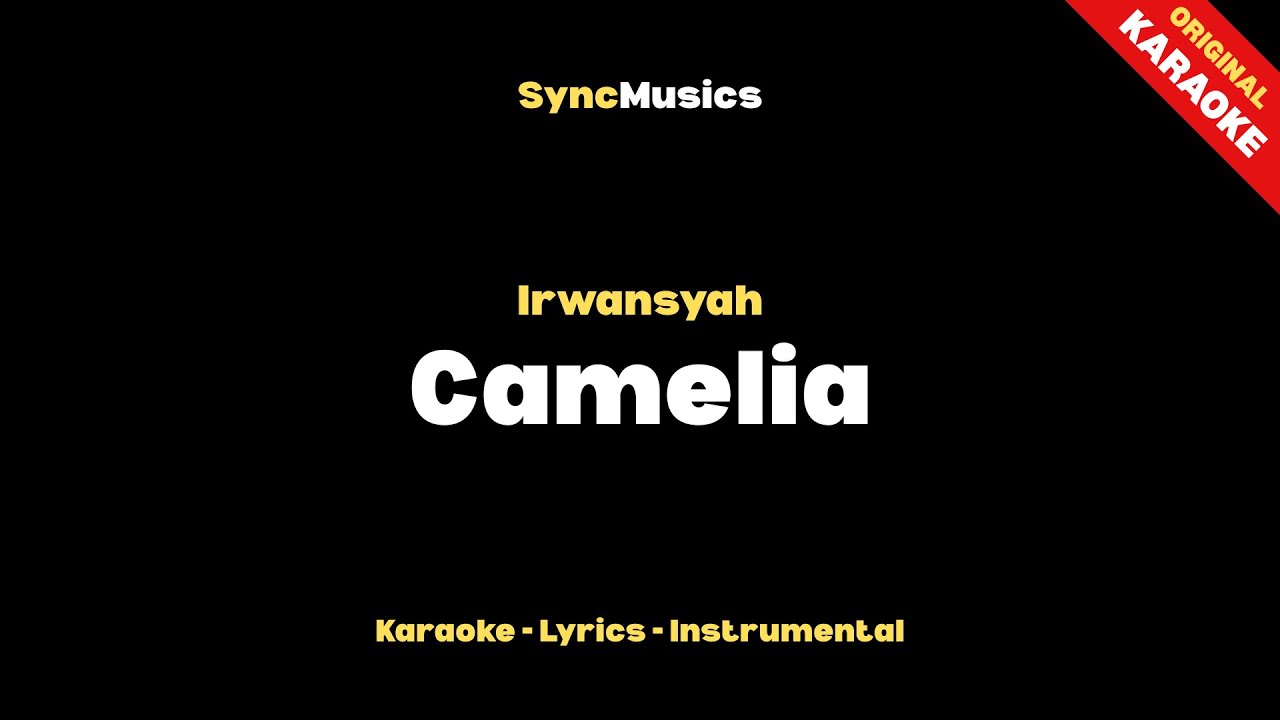 Irwansyah - Camelia | Karaoke - Lirik - Instrumental