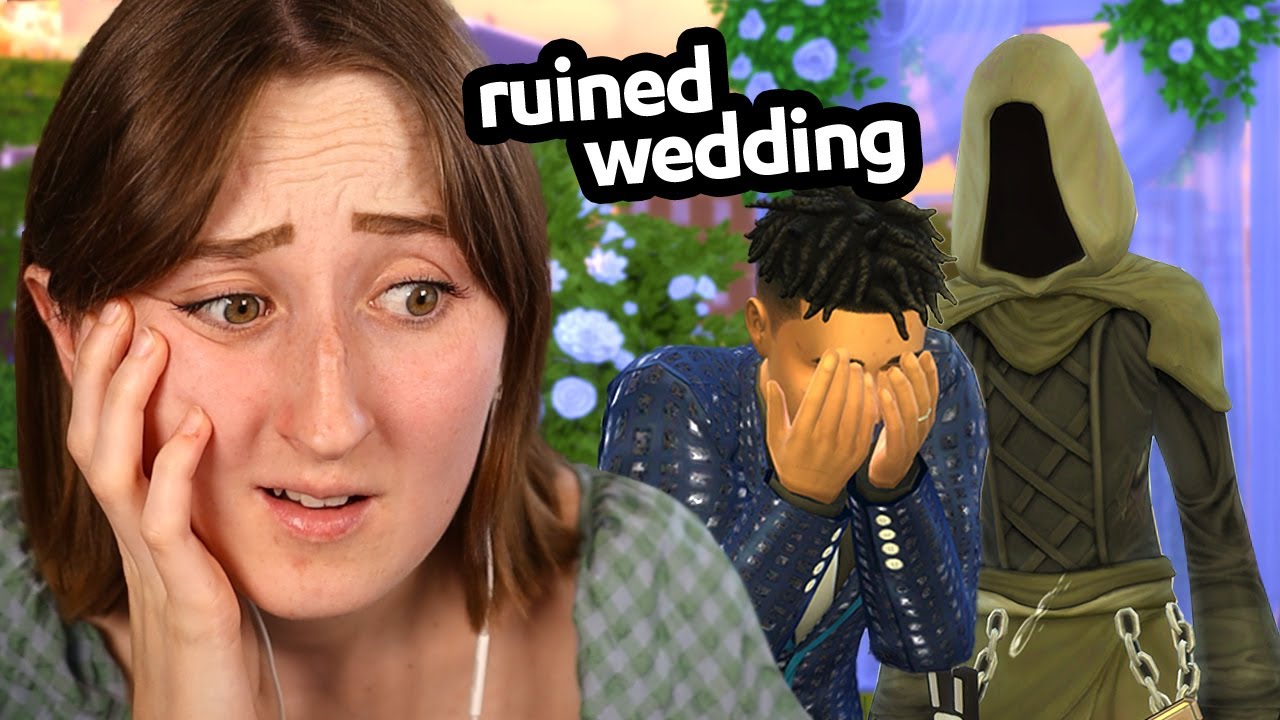 my sims wedding went VERY VERY WRONG | Nightmare Legacy Challenge #43