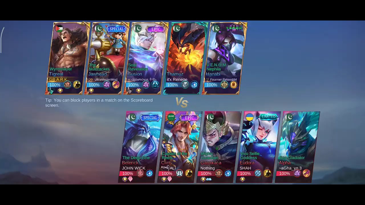 Mobile Legends: Bang Bang 5v5 (Tigreal).  (ARK)