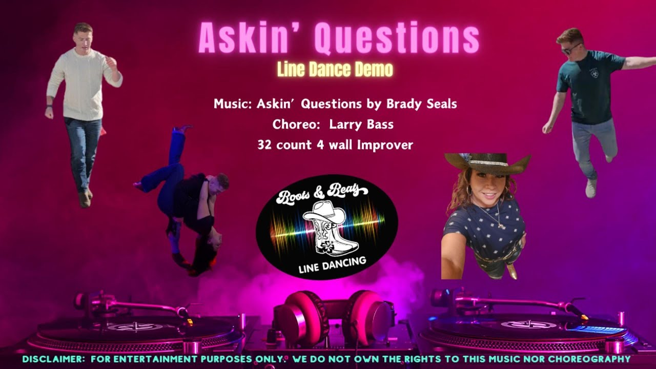 Askin' Questions line dance demo