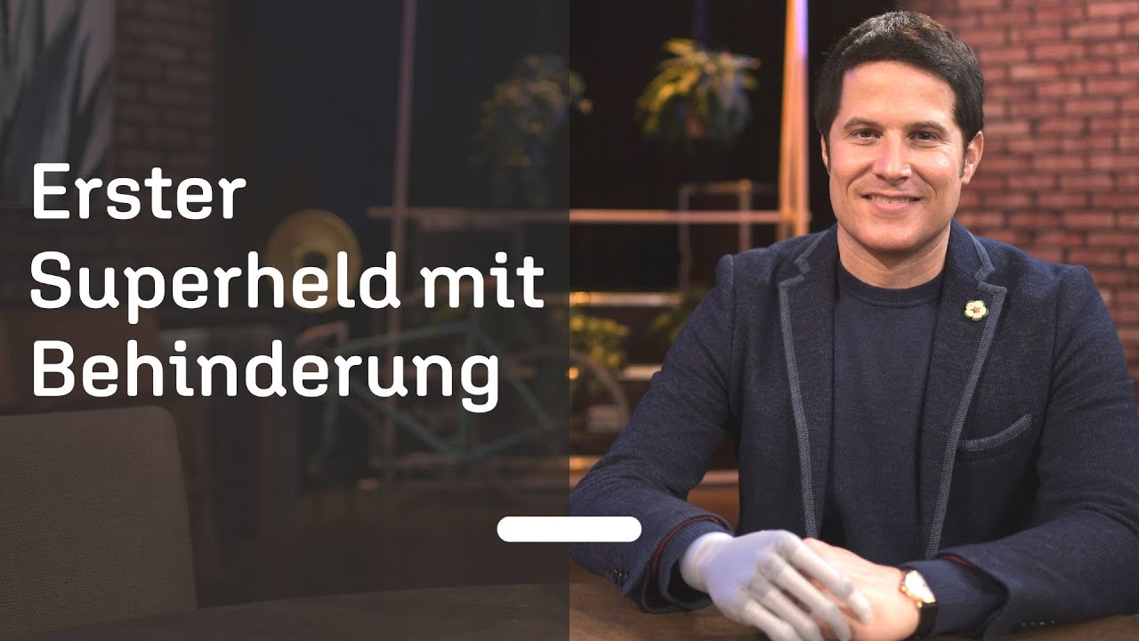 Ohne Hand geboren: Mit bionischer Prothese vom Mobbingopfer zum Superhelden | Bionicman