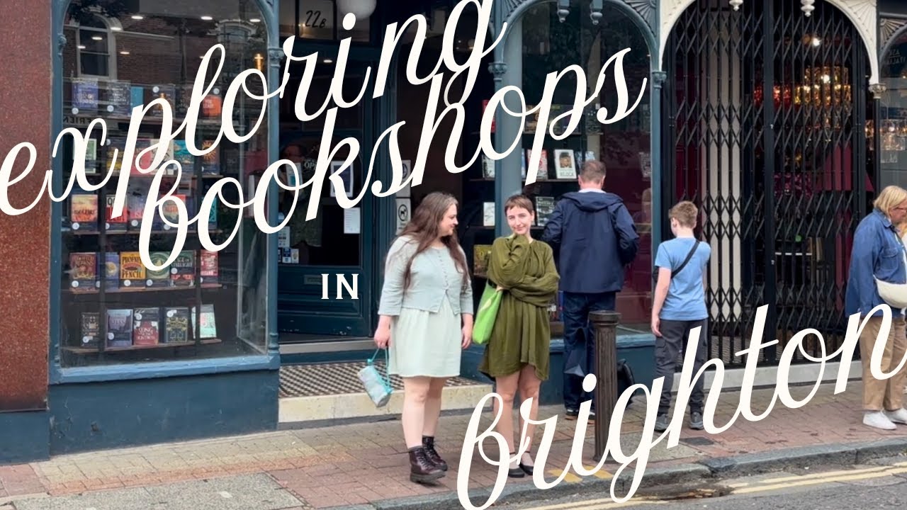 exploring bookshops by the sea 🌬️