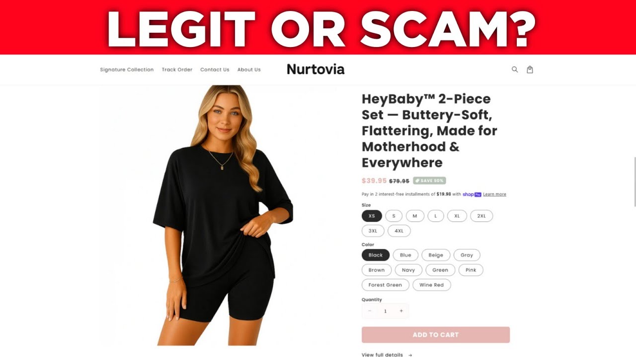 Отзывы о бренде Nurtovia Clothing &ndash; легитимный бренд или онлайн-мошенничество?