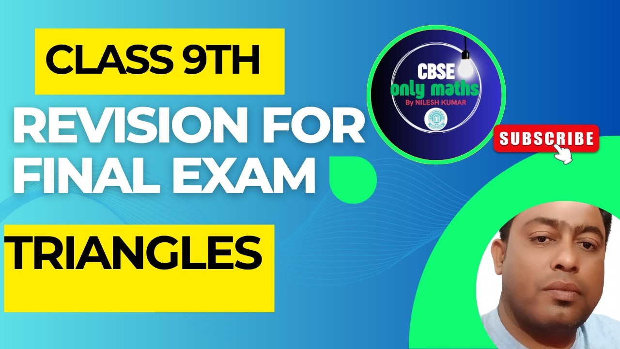Class 9th/ Triangles/ Revision for Final Exam/ Important Questions #9th #geometry