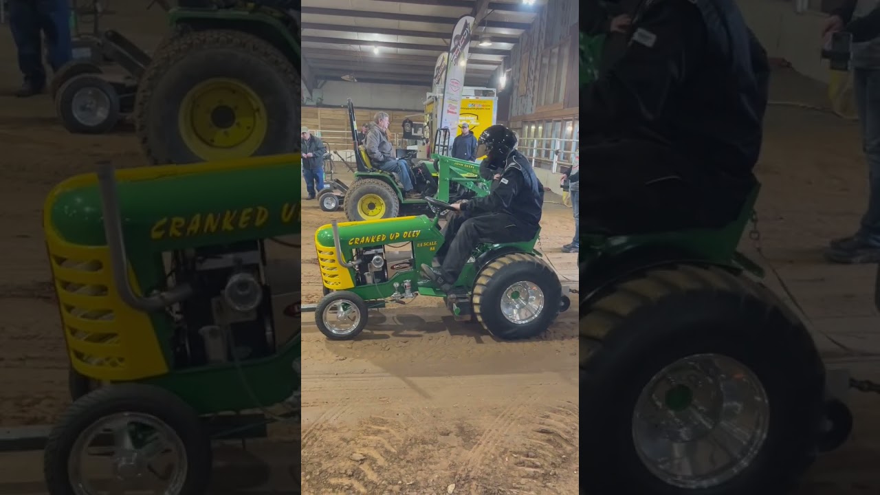 The &ldquo;Cranked Up Olly&rdquo; Garden Tractor pulling in Lebanon, MO!