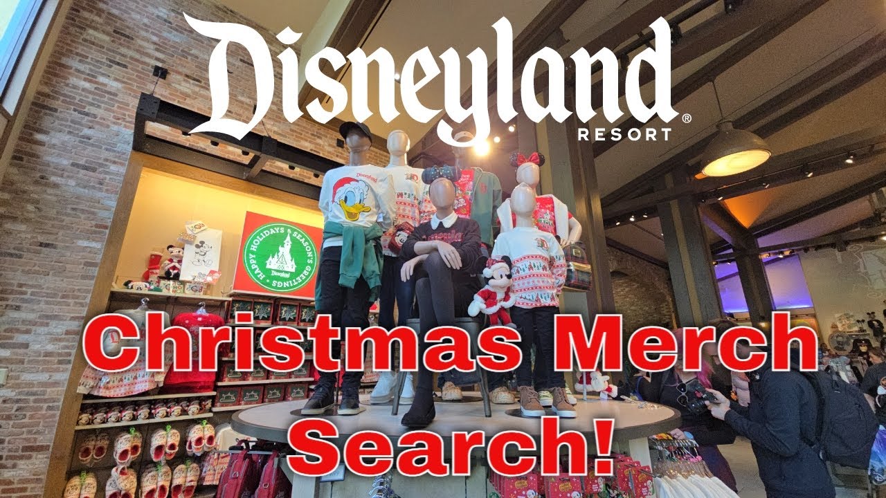 Disney Christmas Merch Search | Downtown Disneyland 2025