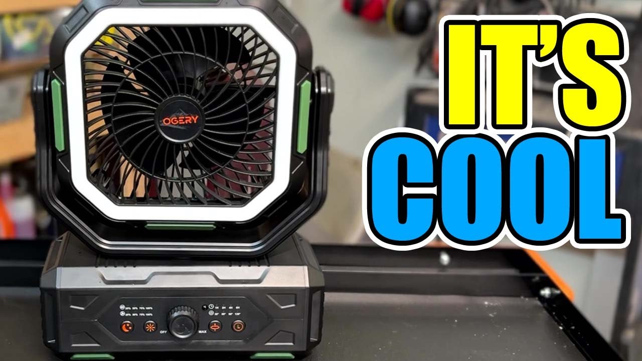 Ogery F11 Camping Fan Review: Is It a Breath of Fresh Air? | BRV REVIEW