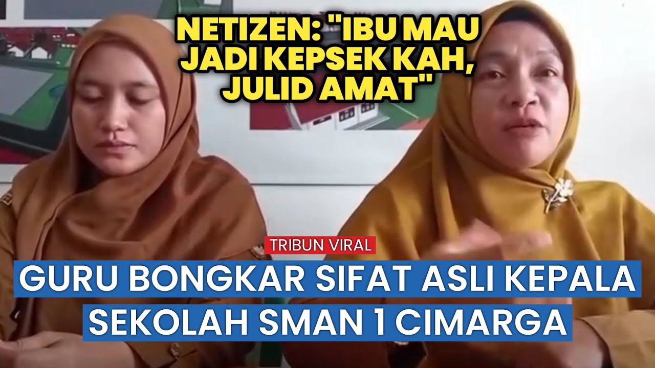 Terungkap! Kepala Sekolah SMAN 1 Cimarga Dikenal Temperamental, Guru Sendiri yang Buka Suara!