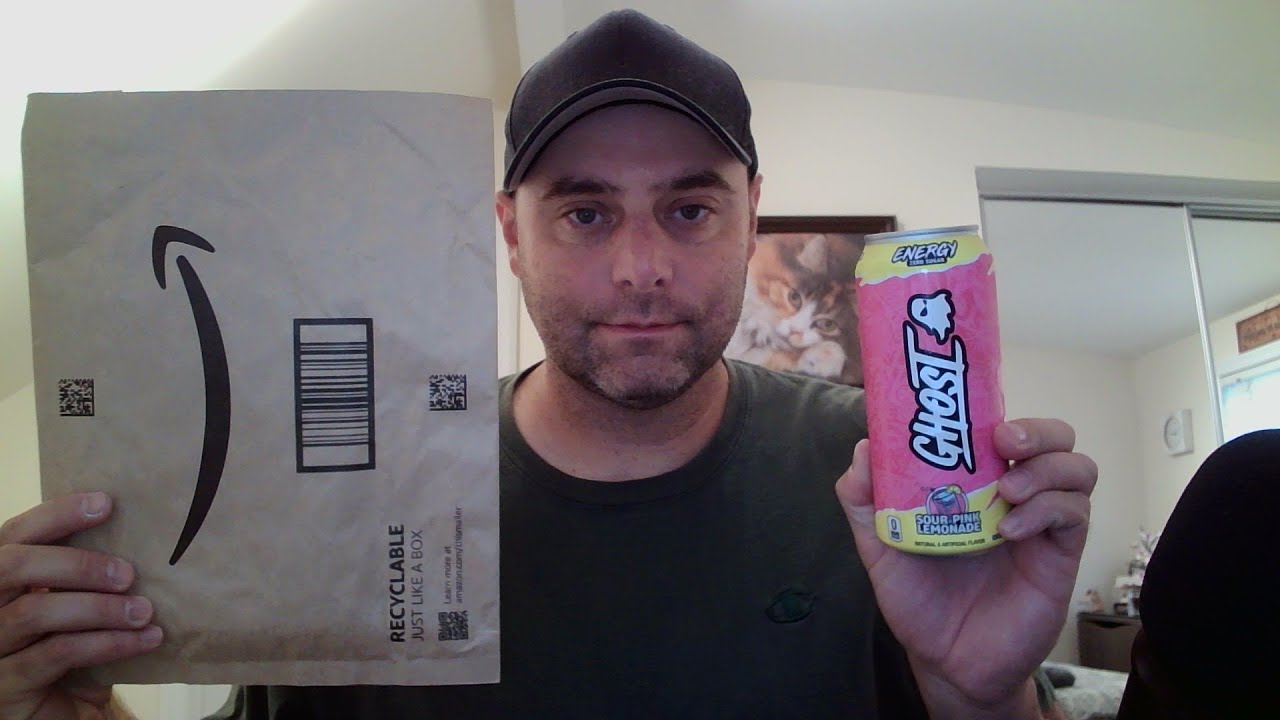 ASMR Drink Review and Gum Chewing Blu Ray Pickup