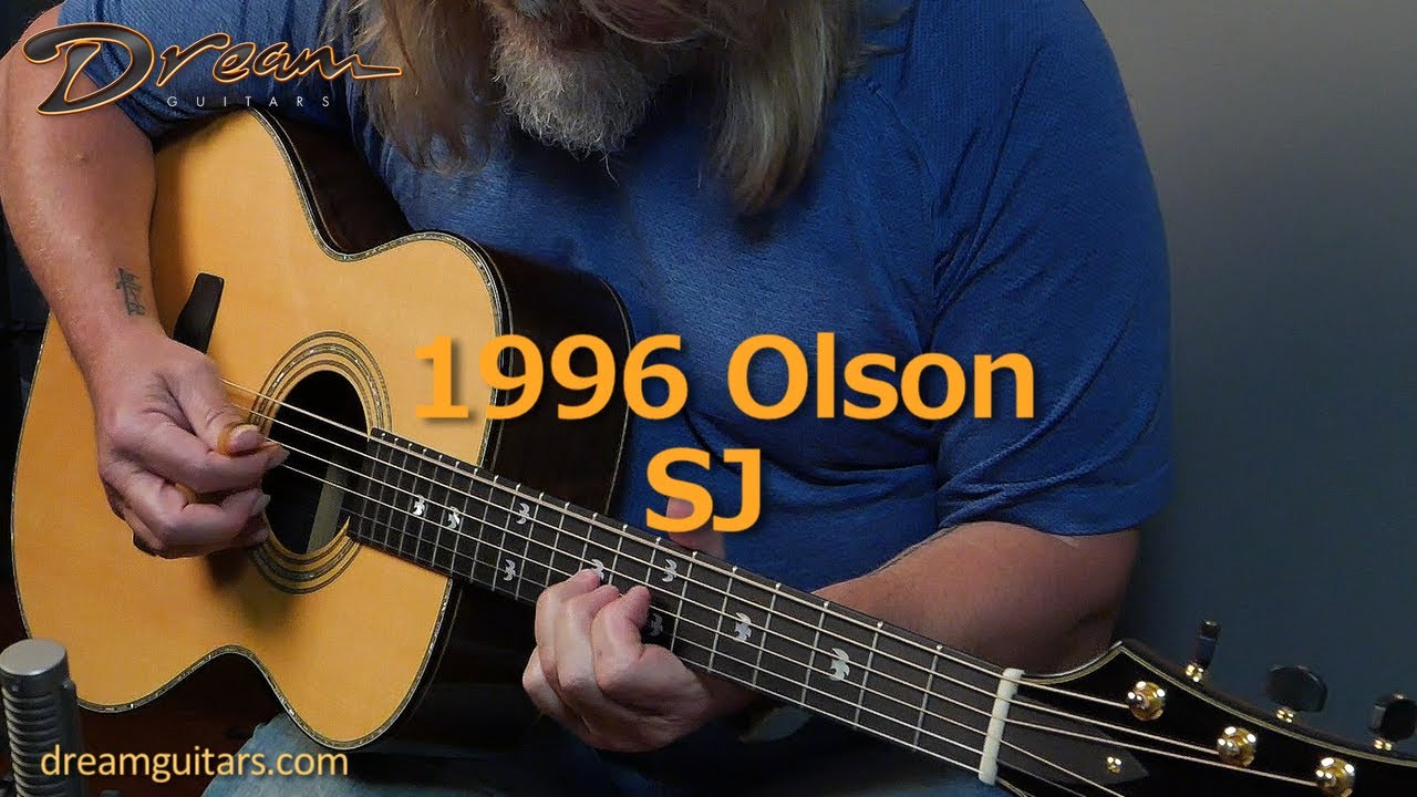 1996 Olson SJ, Brazilian Rosewood & Engelmann Spruce
