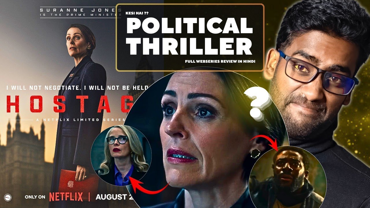 Hostage Full Webseries Review in Hindi | Hindi Dubbed | Political thriller | watch elbido 