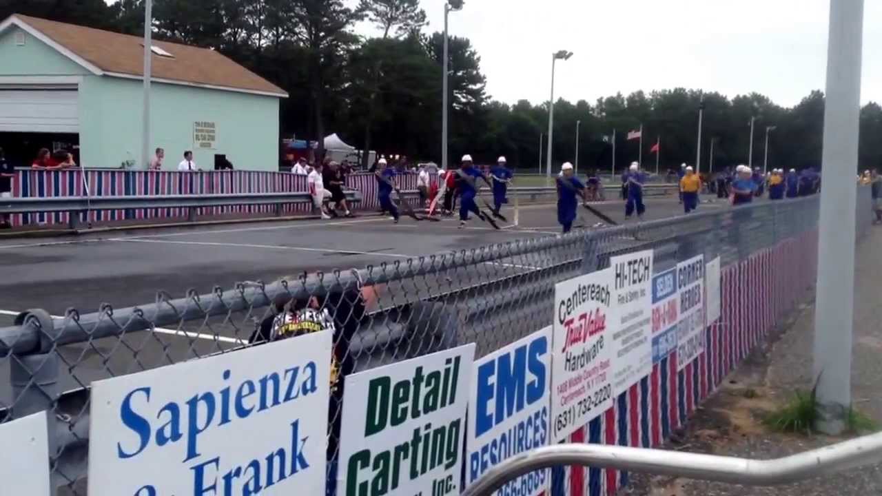 Blue point fire department drill team!!