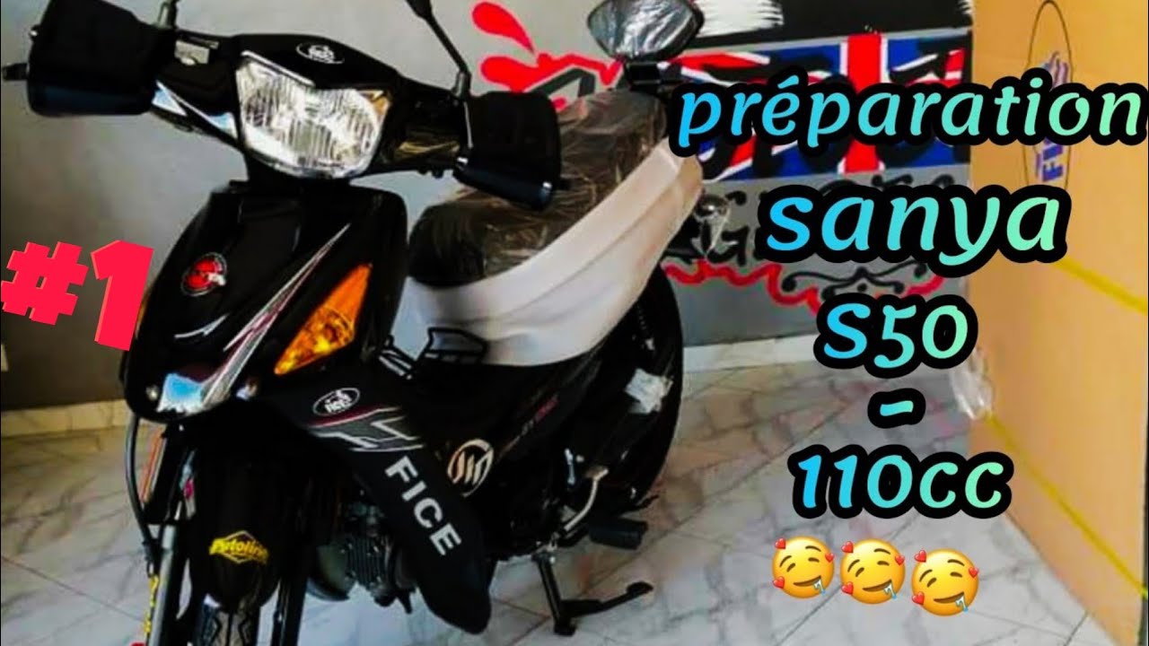 أحسن بريباراسيون لصانيا من 49cc الى110cc  préparation sanya s50 💰💰