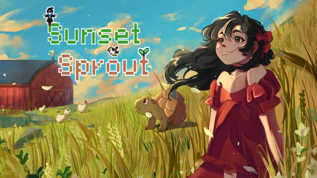 Sunset Sprout | Release Date Trailer #gametrailers #steam #gameplay #gaming