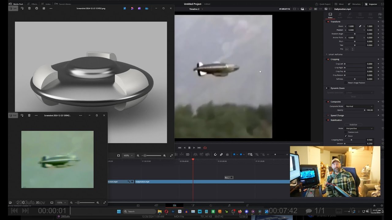 2003 UFO/UAP Video Analysis