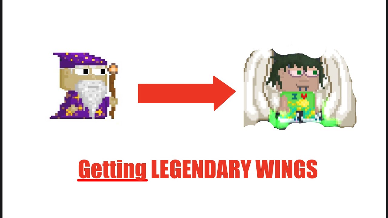 Growtopia | Getting LEGENDARY WINGS