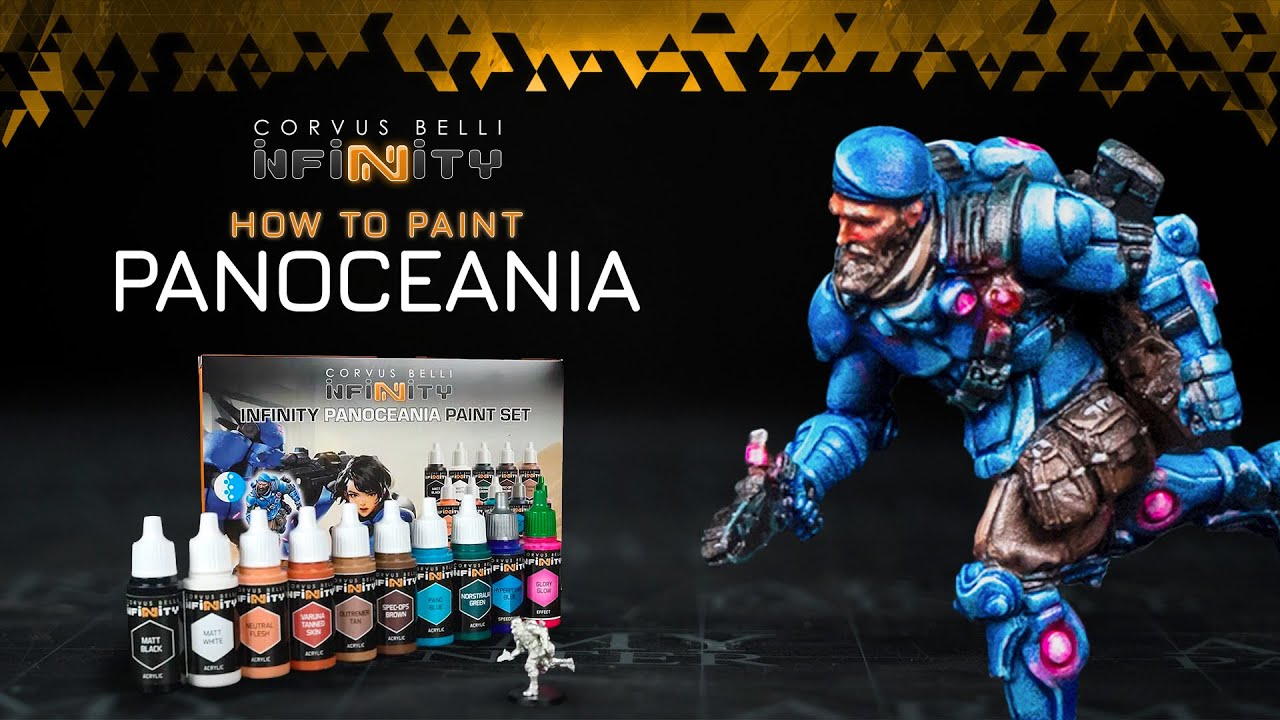 How to Paint Infinity PanOceania | Infinity Paint Set