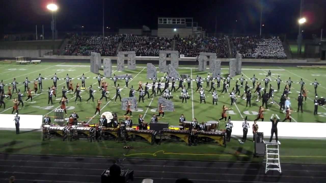 Reeths-Puffer Marching Band Stonehenge show at Jenison - 2010