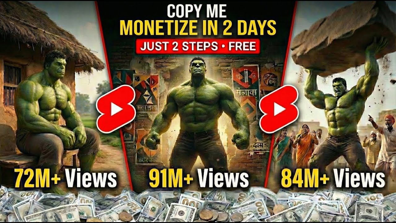 Make VIRAL Hulk AI Videos Like a Pro | Create Viral Hulk AI Video (Full Course)
