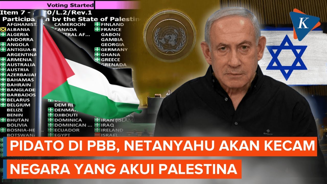 Netanyahu ke AS, Akan Pidato di PBB Kecam Negara yang Akui Palestina