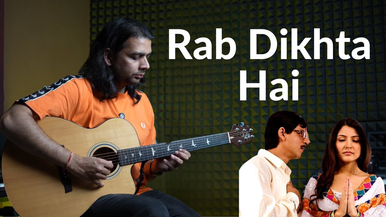 TUJH MEIN RAB DIKHTA HAI | GUITAR LESSON
