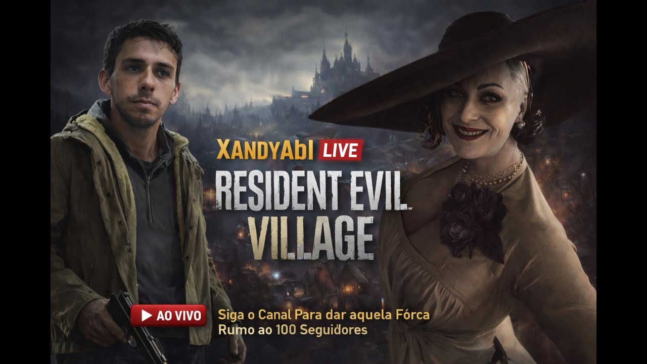 🔥LIVE 🔴 RESIDENT EVIL VILLAGE LIVE | EU NÃO ESTAVA PREPARADO PRA ISSO… #gameplay