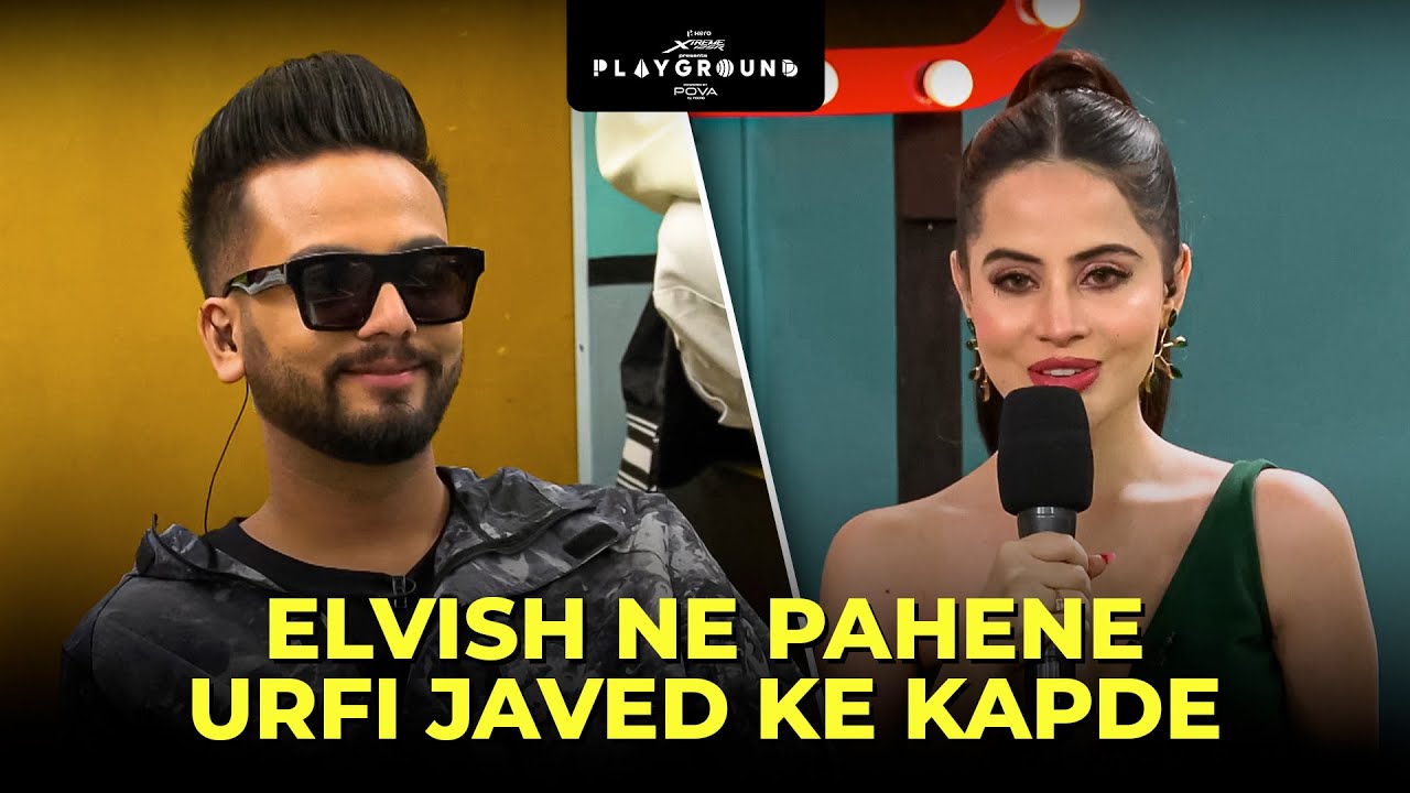 Urfi styled Elvish Yadav  | Best Of Playground 3 | Playground Mini