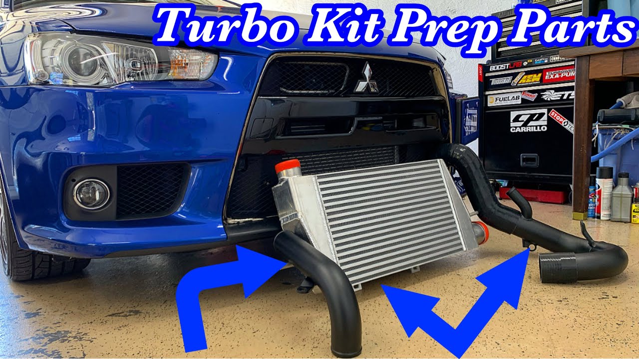 Lower Intercooler Piping+Upper Elbow // Turbo Kit Prep