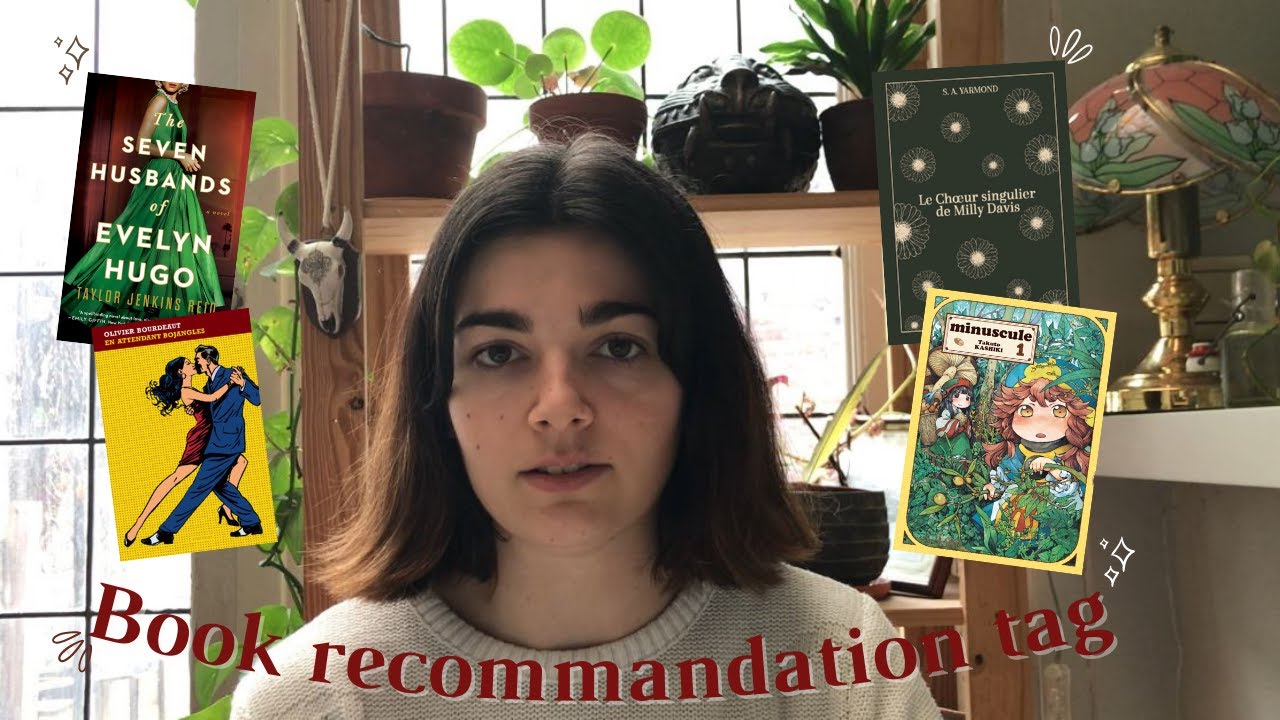 Book recommandation tag 🌻 | le premier tag de la chaîne !