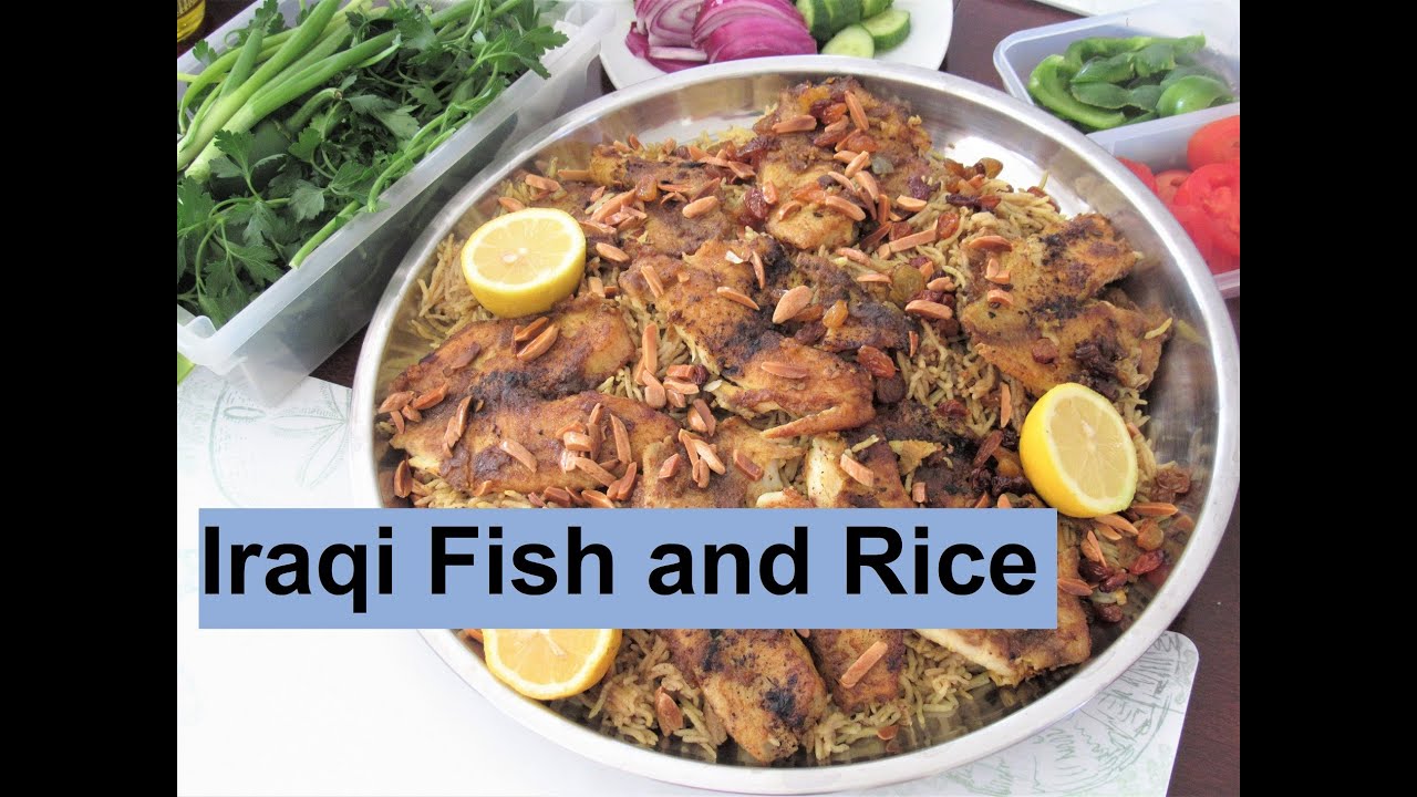 Delicious  Mutabbaq Fish and Rice (Fish Biryani) Iraqi Style / #Recipe414CFF