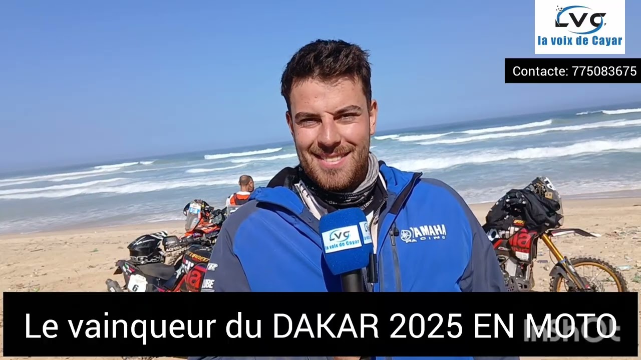 Le vainqueur du Dakar Paris Dakar 2025