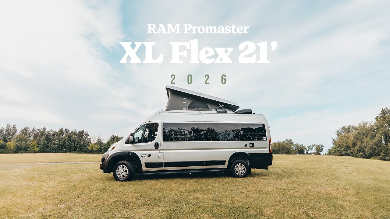VAN TOUR - Safari Condo Ram ProMaster XL FLEX 21&rsquo;