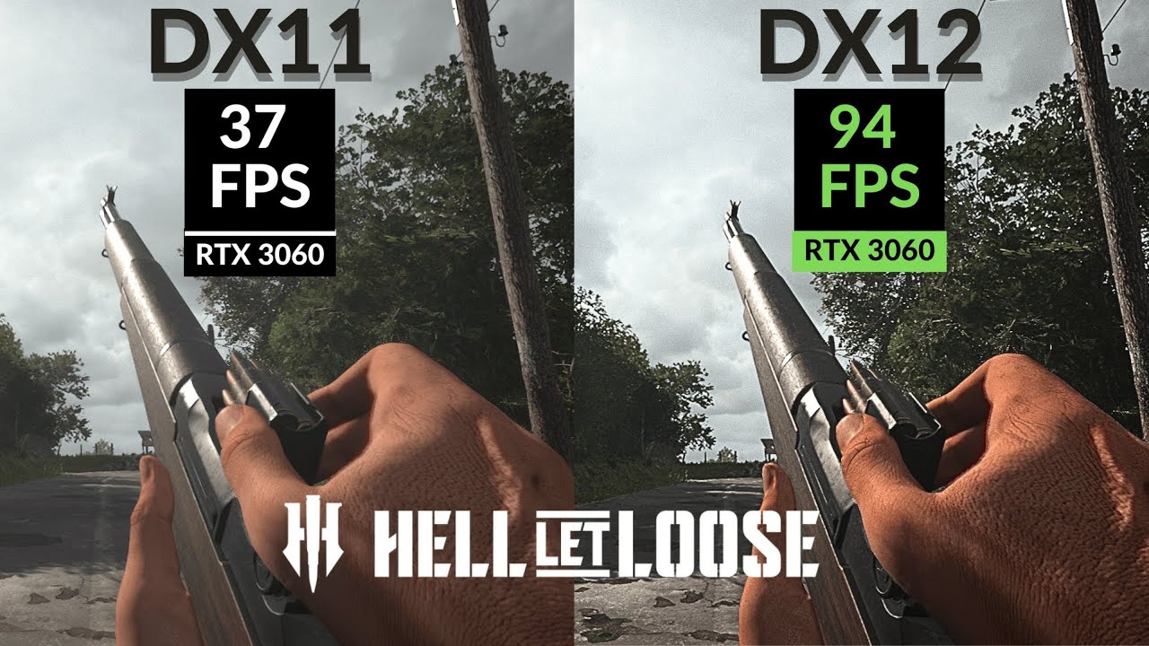 Hell Let Loose | DirectX 11 vs DirectX 12 Comparison | HUGE FPS Difference