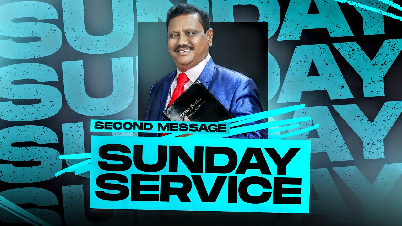 01-Mar-2026 | Sunday Service | Second Message | Central Church | Apostle Dr AS Ranjith Ophir