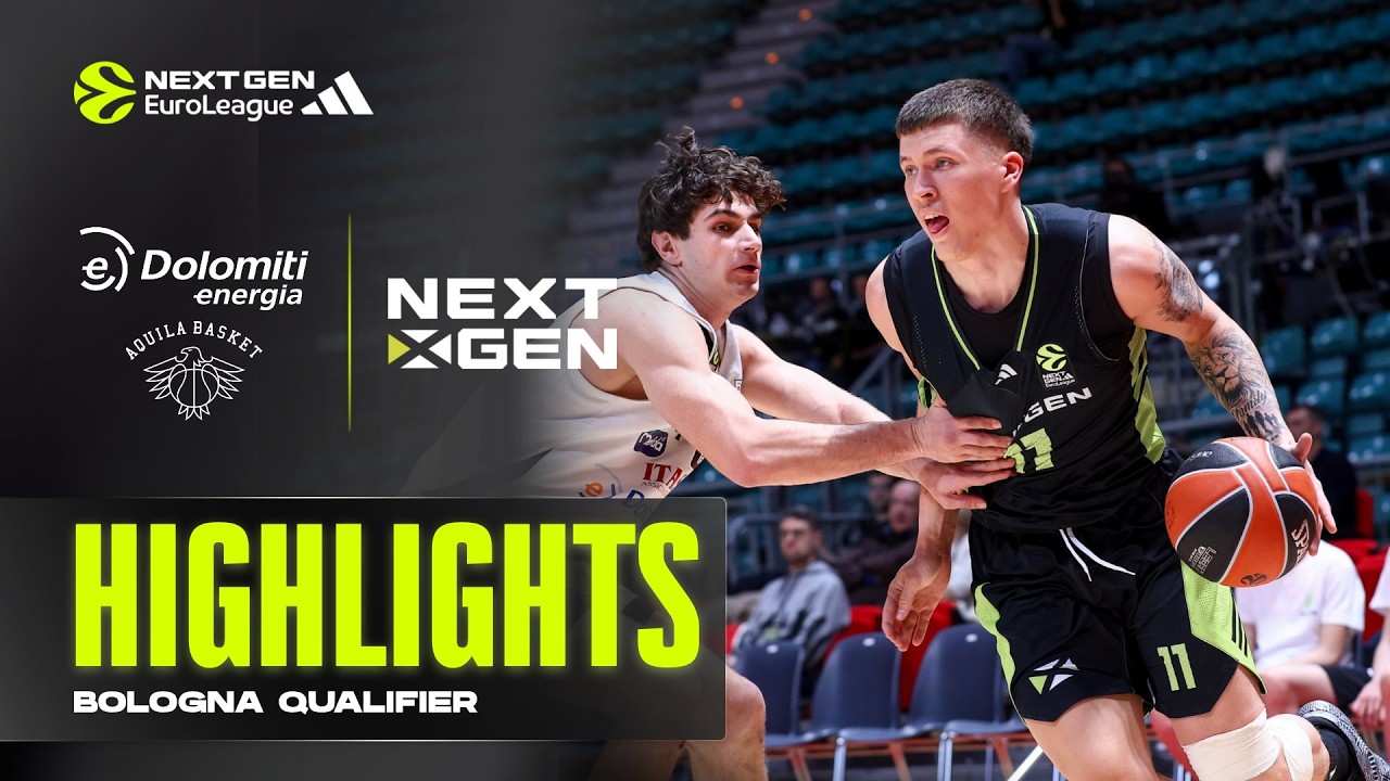 U18 Dolomiti Energia Trento - U18 Next Gen Team Bologna | NextGen BOLOGNA 2026 Highlights