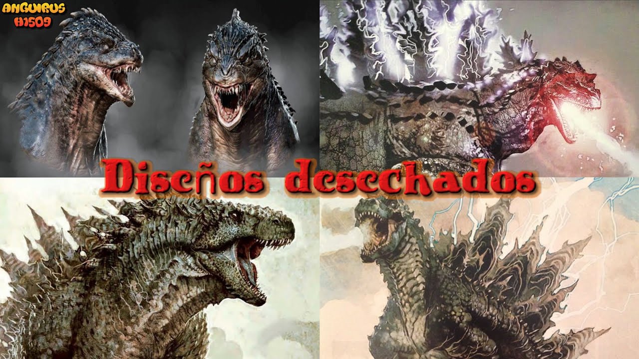 12 Diseños desechados para Godzilla (2014)