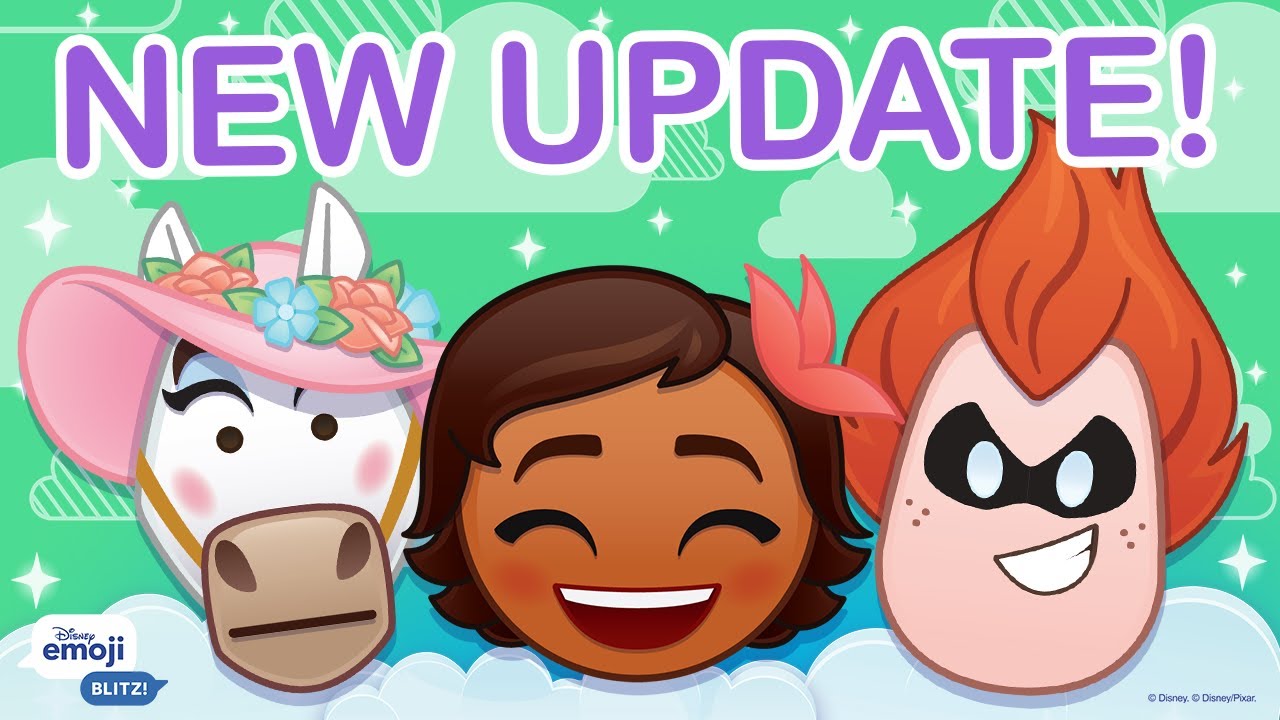 NEW BABY MOANA EMOJI | Disney Emoji Blitz April Update / Tangled / Pixar The Incredibles Event