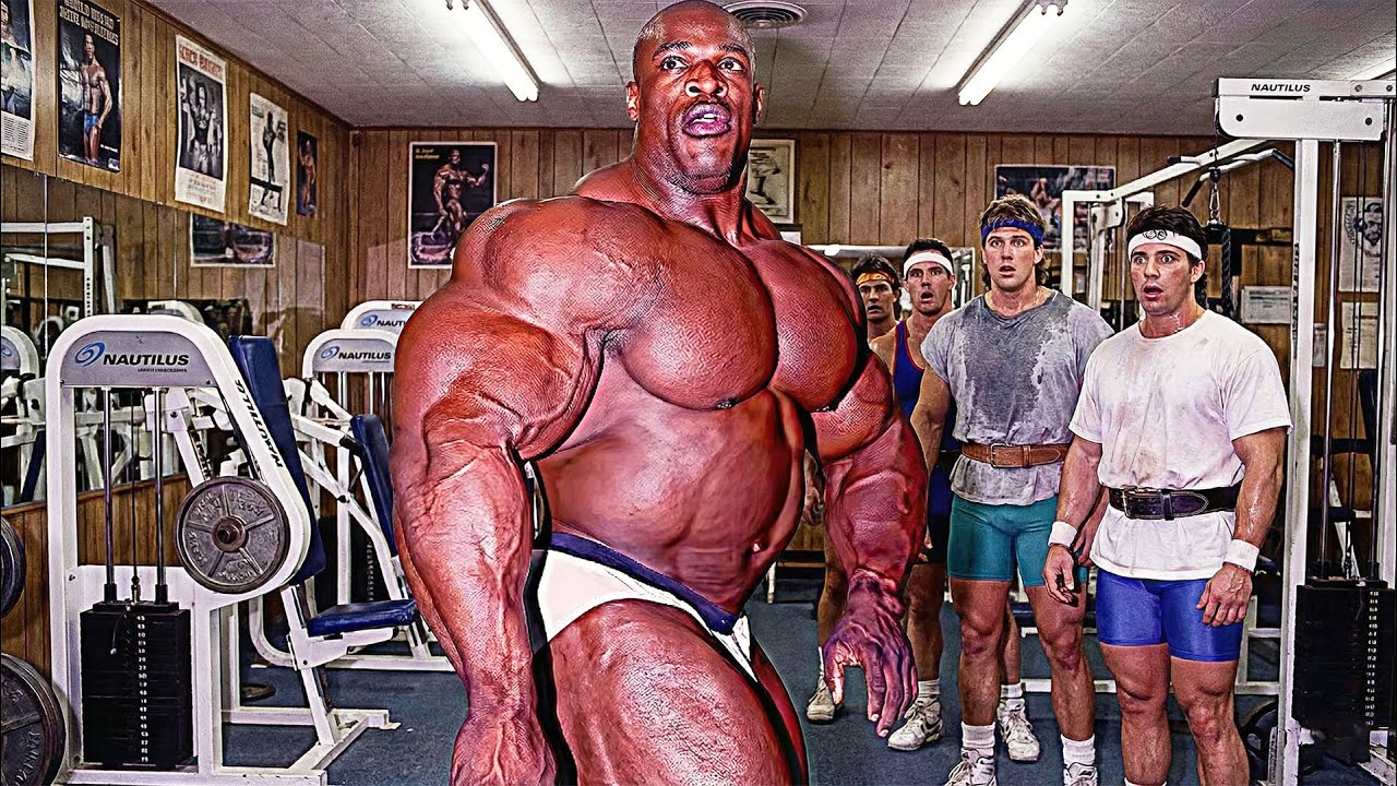 RONNIE AT HIS BIGGEST - 340 POUNDS WITH LOW BODYFAT - RONNIE COLEMAN OFF-SEASON