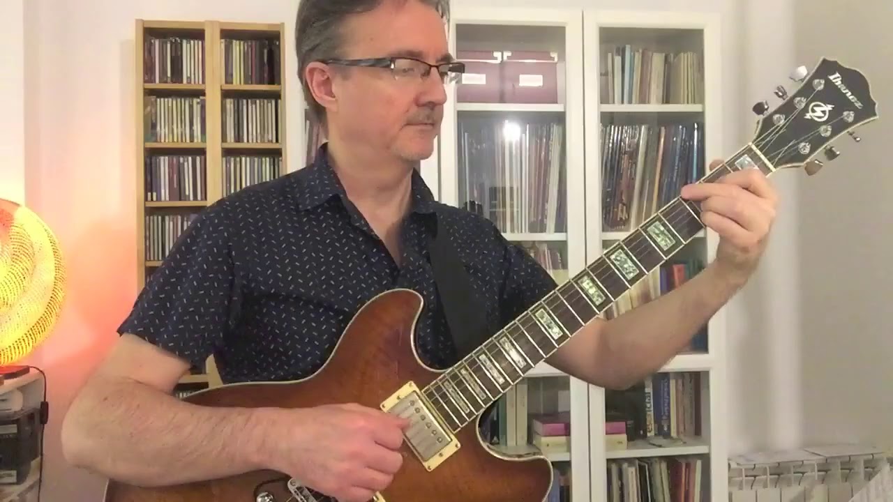 Lawns- Carla Bley. Guitar cover with looper by Omar Felipe