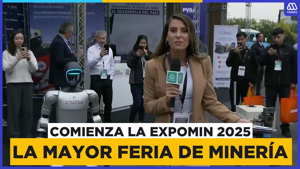 Comienza la Expomin 2025: La mayor feria de minería de América Latina