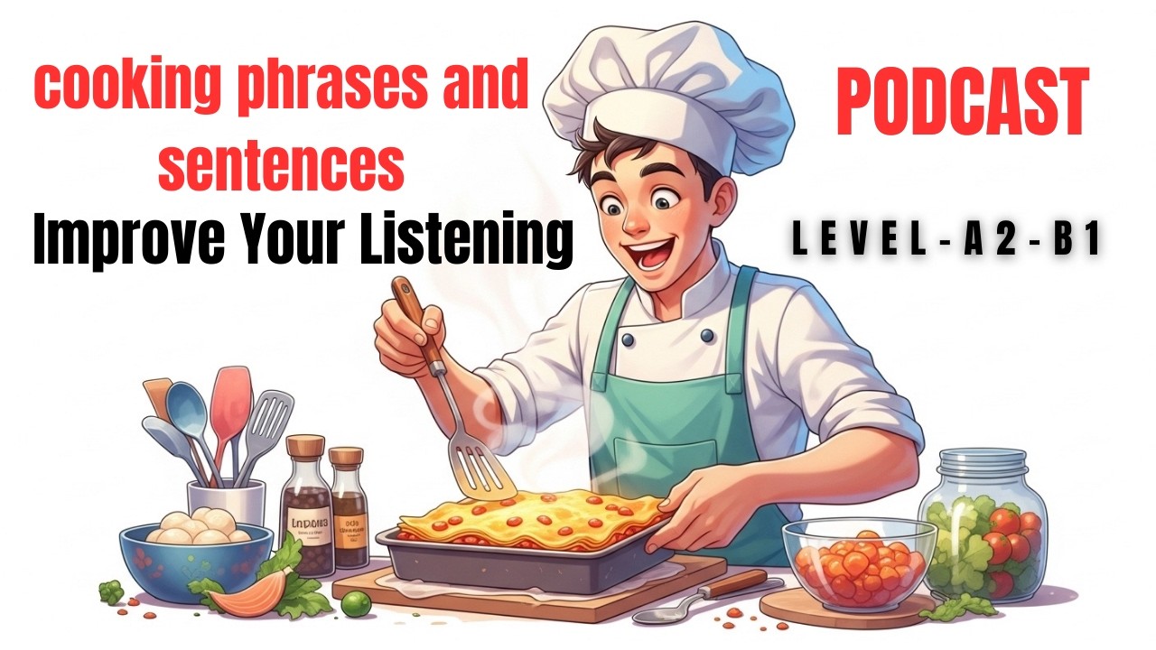 “🔥 Speak English While Cooking! Must-Know Kitchen Phrases 🍳”
