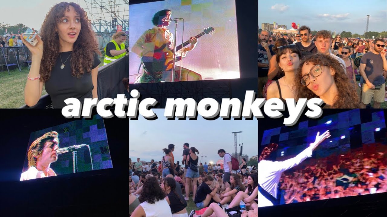 concerto degli arctic monkeys | ootd, daily vlog, succo di frutta*