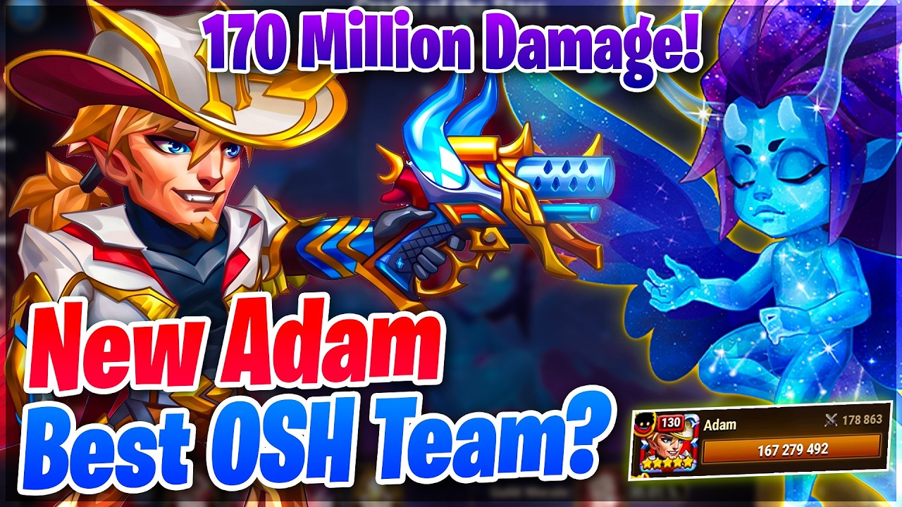 Hero Wars Adam Team Deals 169M Damage in Asgard Boss Fight! Hero Wars Dominion Era