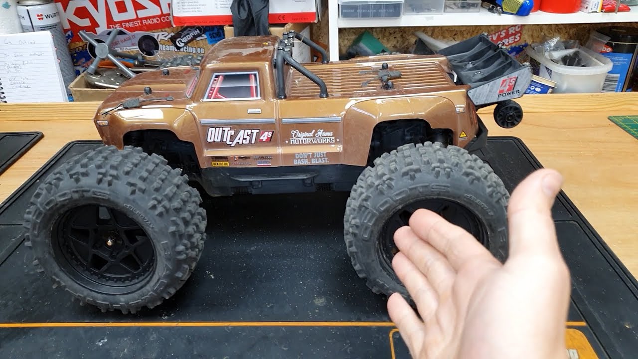 My Arrma Outcast 4s Modifications & Setup