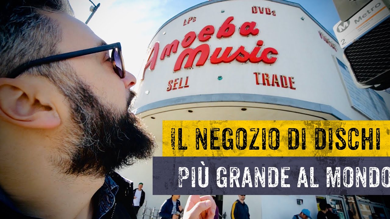 #AMOEBA MUSIC Il negozio di dischi PIÙ GRANDE AL MONDO // Drum Vlog Ep#21