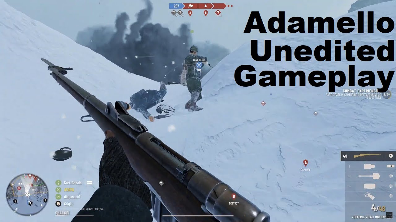 Isonzo Adamello (New Map DLC Gameplay)