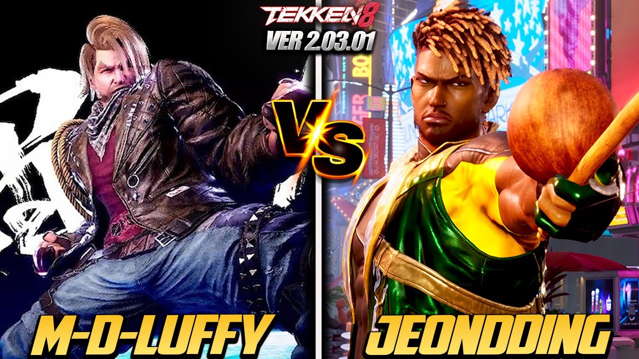 Tekken 8 ▰ M-D-LUFFY (PAUL) VS JEONDDING (EDDY) BEST PAUL VS BEST EDDY