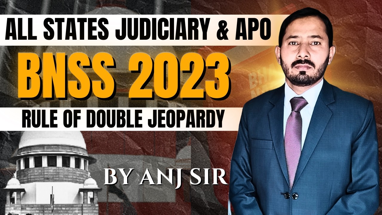 Rule of Double Jeopardy | BNSS 2023 | ANJ Law Classes