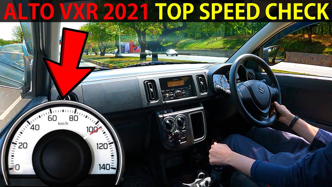 Suzuki Alto VXR 2021 - TOP SPEED Time Check TEST